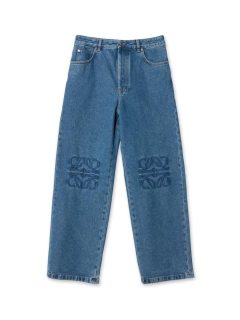 Loewe ANAGRAM BAGGY JEANS AF