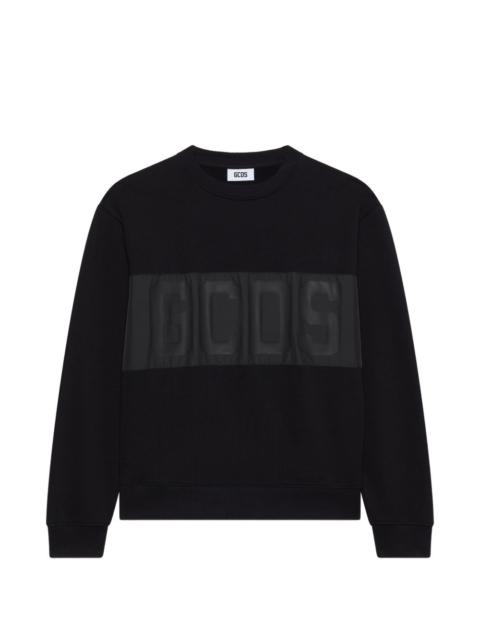 GCDS logo-band sweatshirt