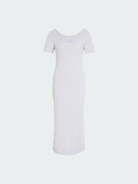 adidas ADIDAS KIT SMALL LOGO RIB DRESS