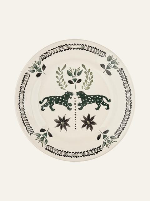 Johanna Ortiz Sabor Ancestral Dinner Plate in Palm Mist Jade