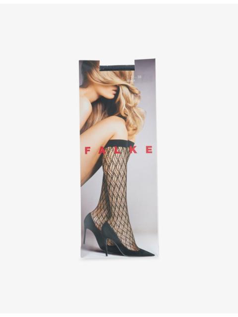 FALKE Pure Shore Knee-High Stretch-Woven Socks