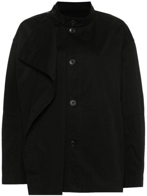 Lemaire Cotton asymmetric blouson jacket