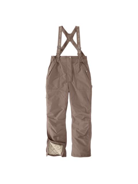 Carhartt Women's Storm Defender® Insulated Bib Overall