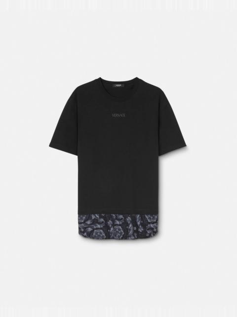 VERSACE Barocco Panelled T-Shirt
