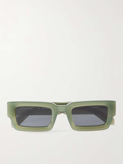 Lecce Square-Frame Acetate Sunglasses