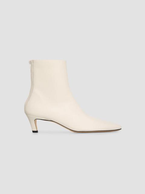 TOTEME Women's Leather Ankle Boots - Off White