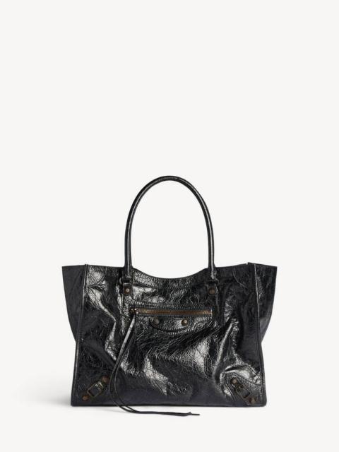 BALENCIAGA Women's Le City Tote Bag Small in Black