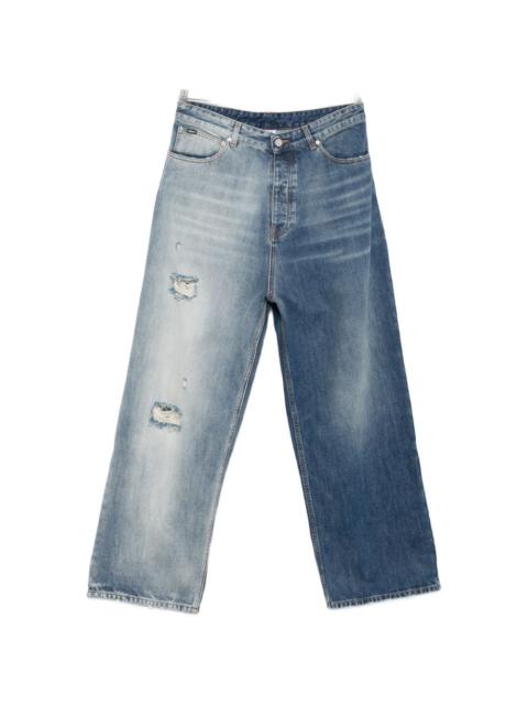 VETEMENTS distressed jeans