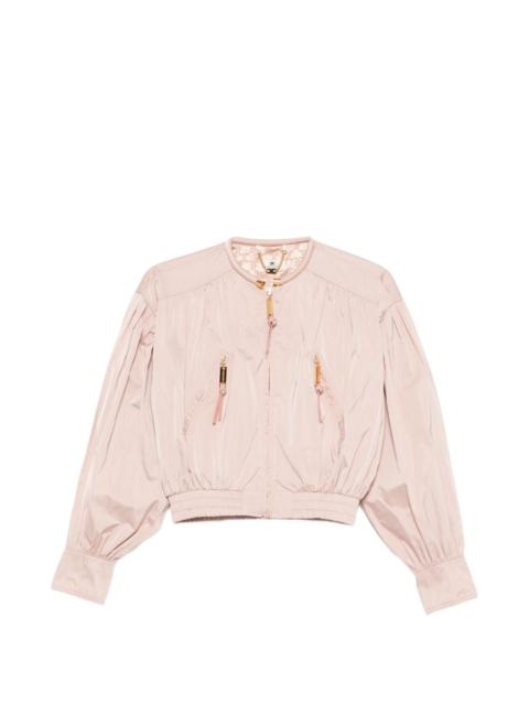 ELISABETTA FRANCHI zip detail jacket