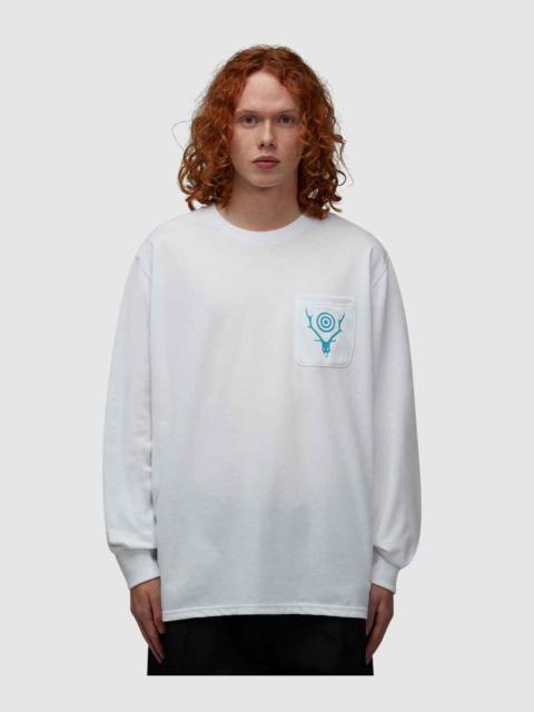 SOUTH2 WEST8｜SHORT-SLEEVED ROUND NECK T-SHIRTS (S/S Rou South2 West8 Round pocket t-shirt | REVERSIBLE