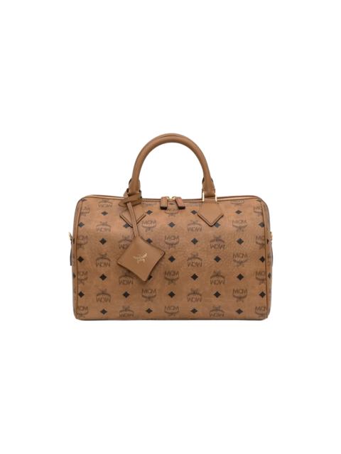 MCM Ella VI Medium Boston Bag "Cognac" MWBGSEA01 COGNAC