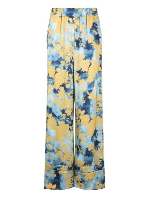 Off-White RMD flower-print wide-leg trousers