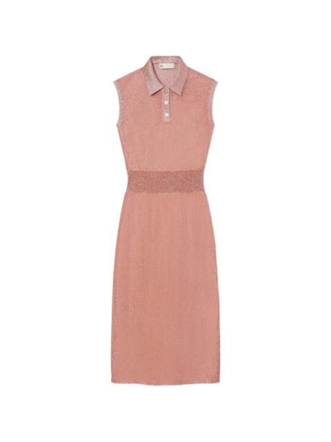 TORY BURCH polo mesh dress