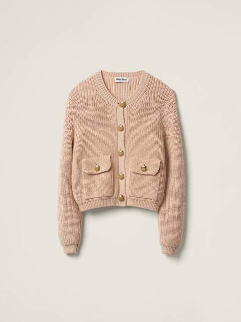 Miu Miu Wool knit cardigan