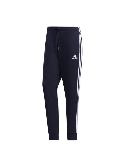 adidas E 3S Pnt Dk Logo Print Leggings Casual Sports Trousers Men's Blue GK0622