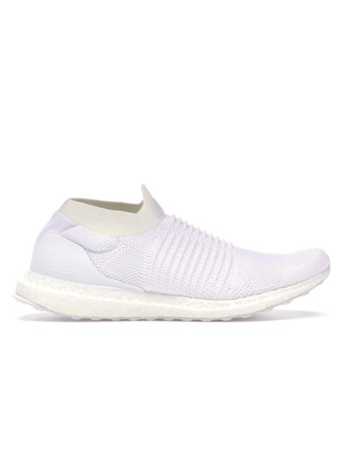 adidas UltraBoost Laceless Triple White goat REVERSIBLE
