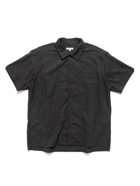 Engineered Garments Camp Shirt Cotton Handkerchief Black