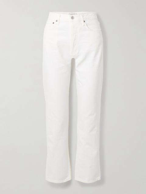 AGOLDE '90s Pinch Waist Cropped High-rise Straight-leg Jeans