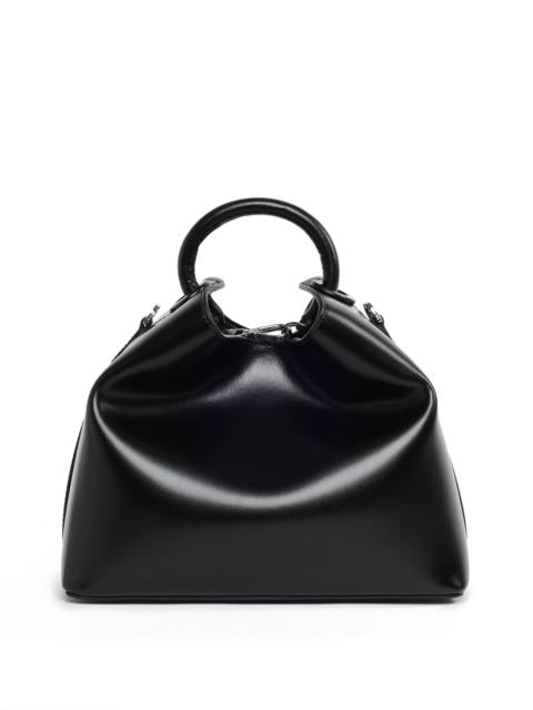 Elleme Raisin Semi Patent Leather Black/Silver Hardware