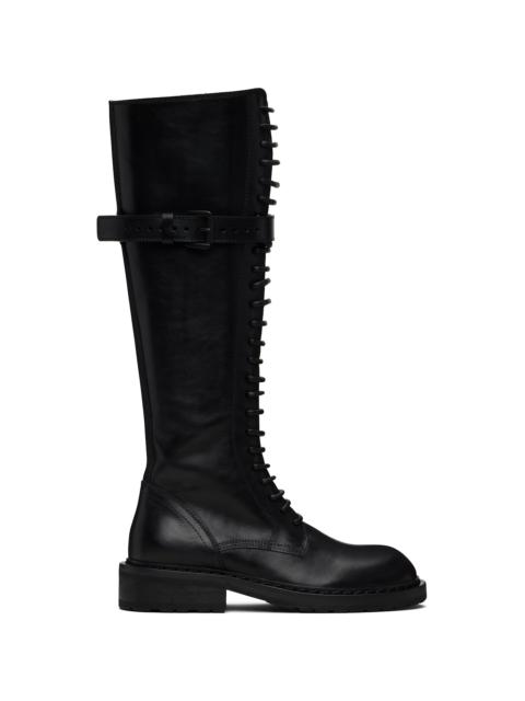 Ann Demeulemeester Black High Danny Tall Boots