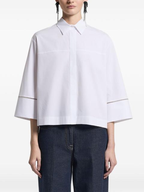 PESERICO embellished shirt