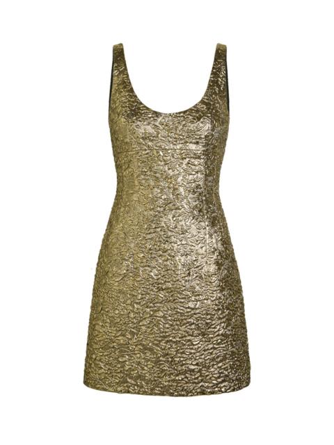 EMILIA WICKSTEAD Emilia Wickstead Einna Metallic Cloqué Mini Dress
