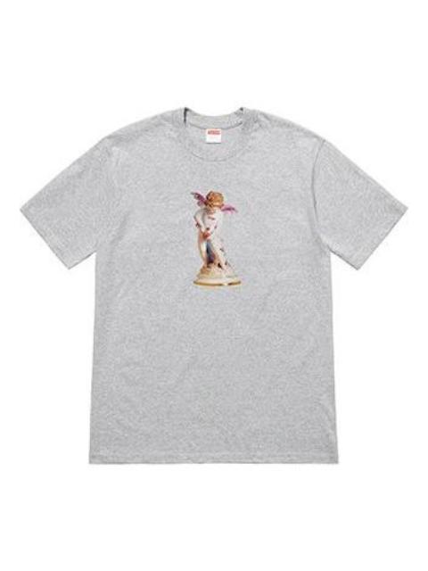 Supreme Supreme SS19 Cupid Tee HeatherGrey Angel Printing Short Sleeve Unisex Gray SUP-SS19-684