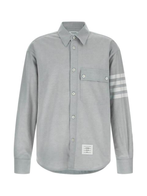 Thom Browne '4BAR' flannel shirt