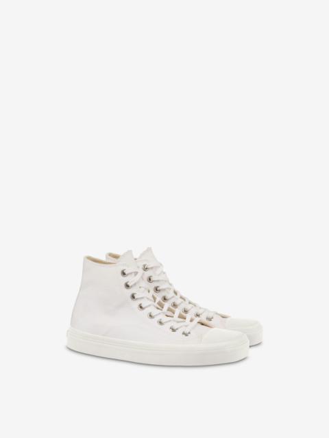 Moschino HIGH CANVAS TRAINERS