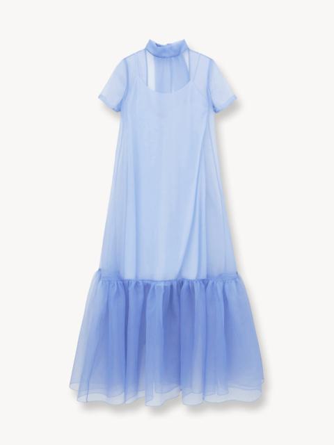 STAUD CALLUNA DRESS FRENCH BLUE