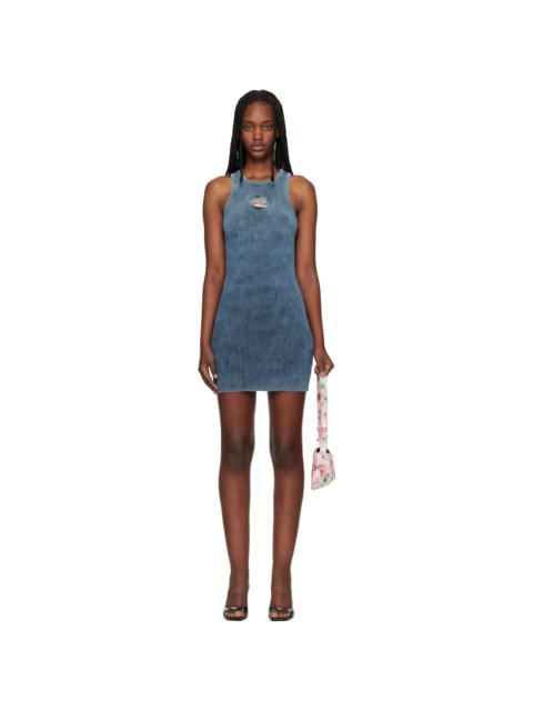 Diesel Blue M-Anchorage-SL Minidress