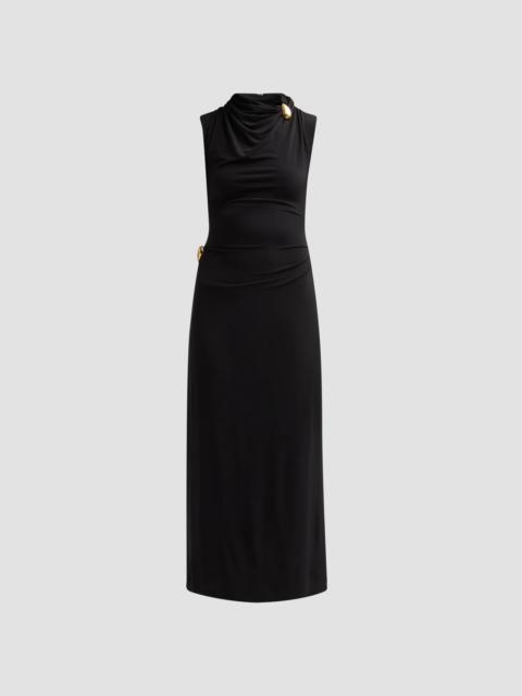 Altuzarra Women's Betsy Draped Midi Dress - Black