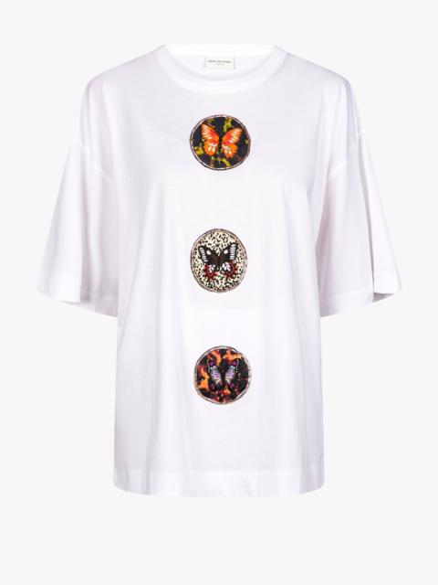 Dries Van Noten BUTTERFLY PATCH TEE