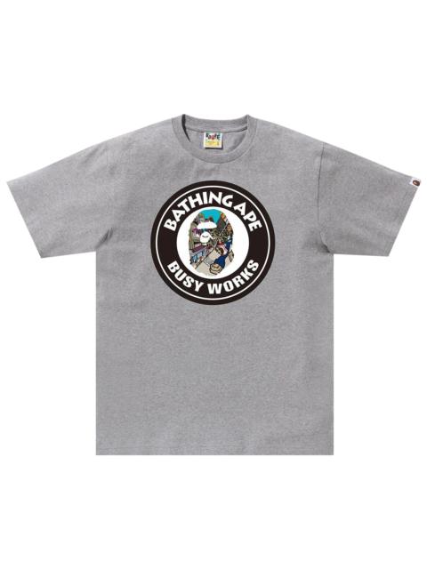 BAPE Comic Art Busy Works Tee 'Grey'