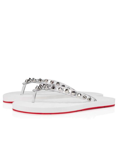 Christian Louboutin LOUBI FLIP SPIKES DONNA FLAT