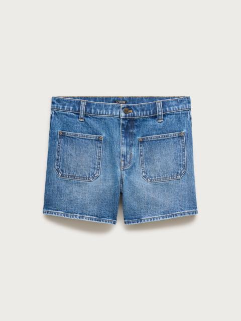 J.CREW Patch-pocket denim short