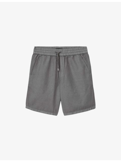 ALLSAINTS Hanbury Cotton and Linen Shorts