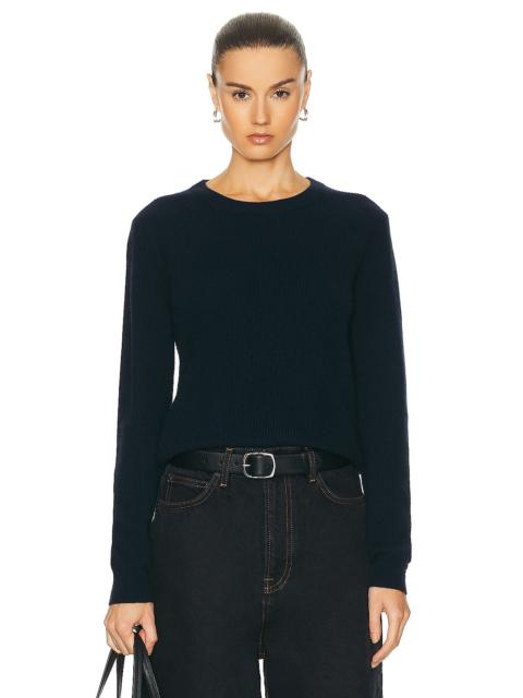 Light Rib Crew Sweater