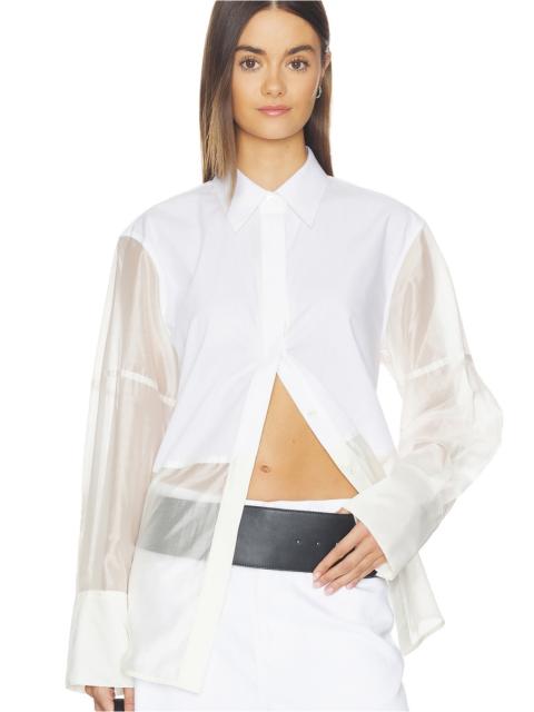 Helmut Lang Combo Long Sleeve Shirt