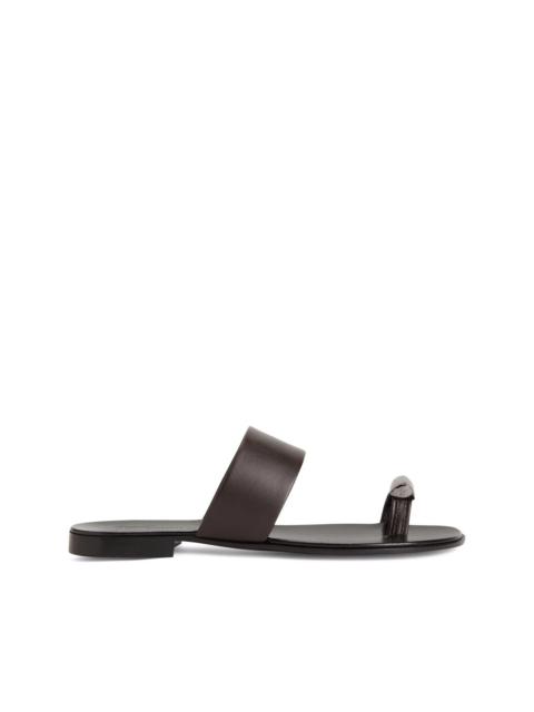 Giuseppe Zanotti Norbert metal toe sandals