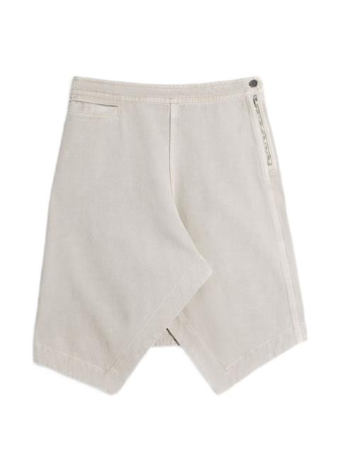 Lemaire asymmetrical mini skirt