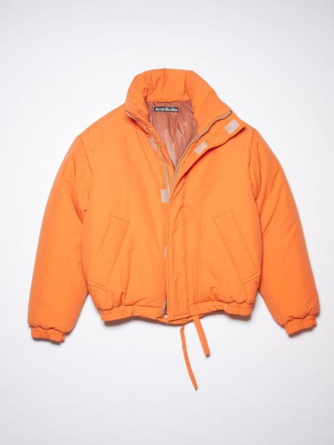 Acne Studios Padded nylon jacket - Pumpkin orange