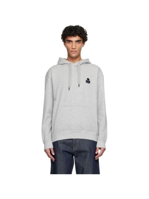 Isabel Marant Gray Matte Hoodie