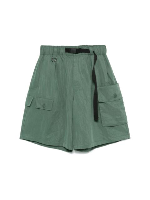Y-3 twill cargo shorts