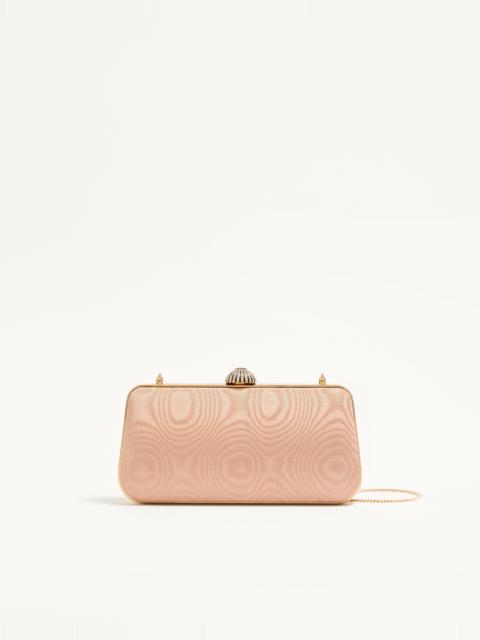 Valentino VALENTINO GARAVANI CARRY SECRETS MINAUDIERE IN MOIRÉ FABRIC