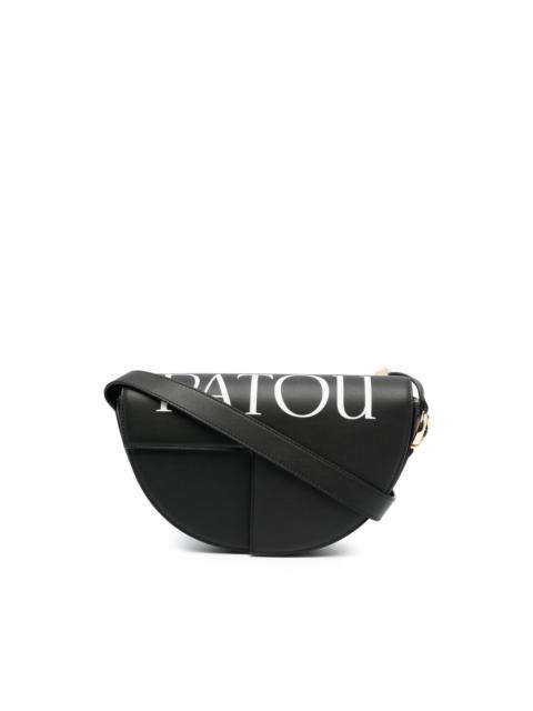 PATOU logo-print leather bag