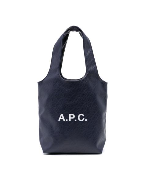 A.P.C. Ninon logo-print tote bag