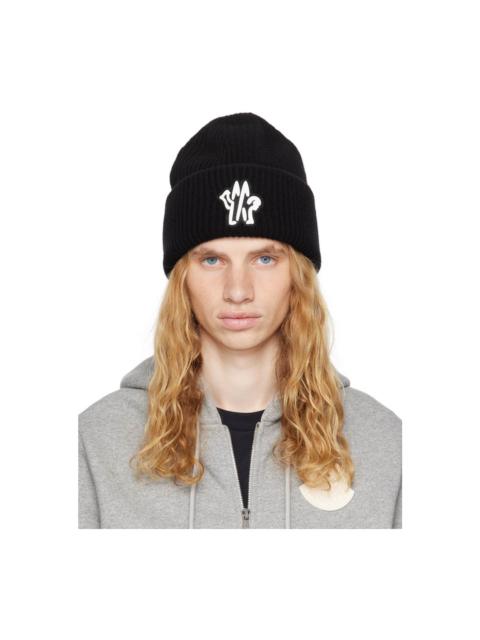 Moncler Black Archivio Creativo Beanie