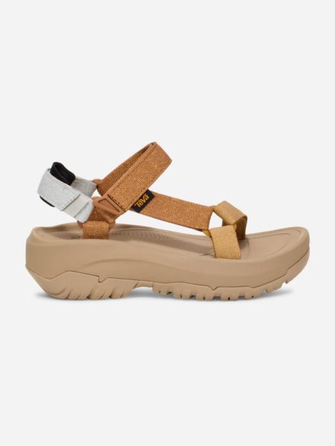 Teva Women's Hurricane Ampsole Metallic Sandal in Bronze Metallic Multicolor