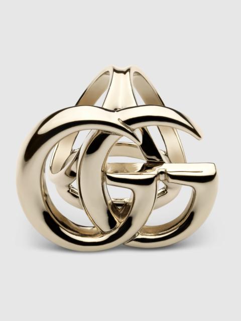 GUCCI Double G carré ring